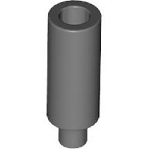 Candle Number 1 Dark Stone Grey