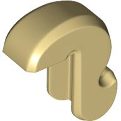 Design Plate 1x2x2 Brick Yellow