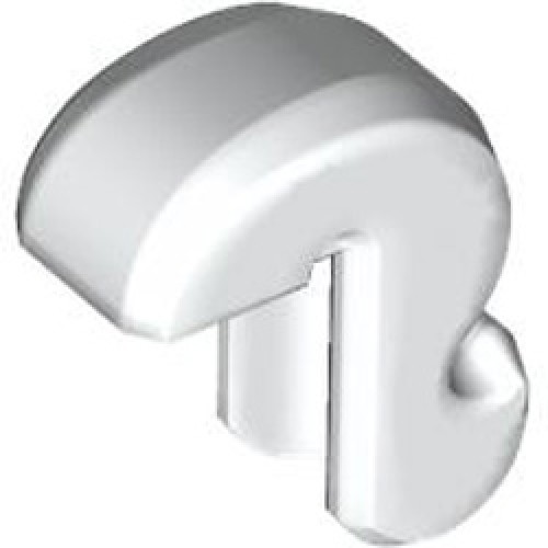 Design Plate 1x2x2 White