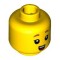 Mini Head Number 2545 Bright Yellow