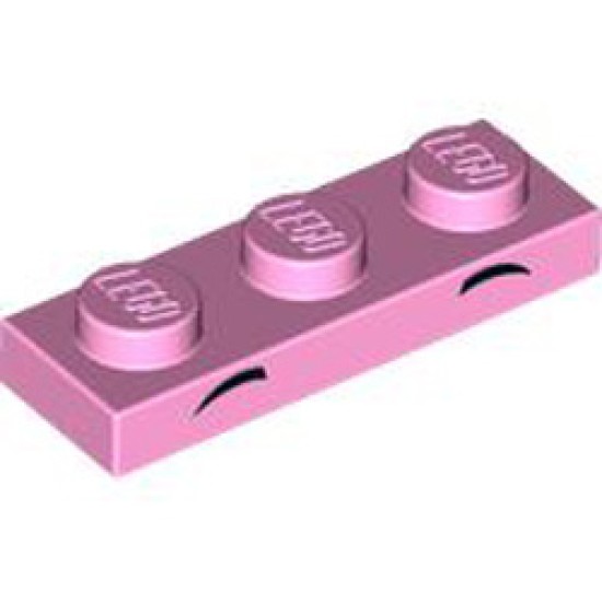 Plate 1x3 Number 14 Light Purple