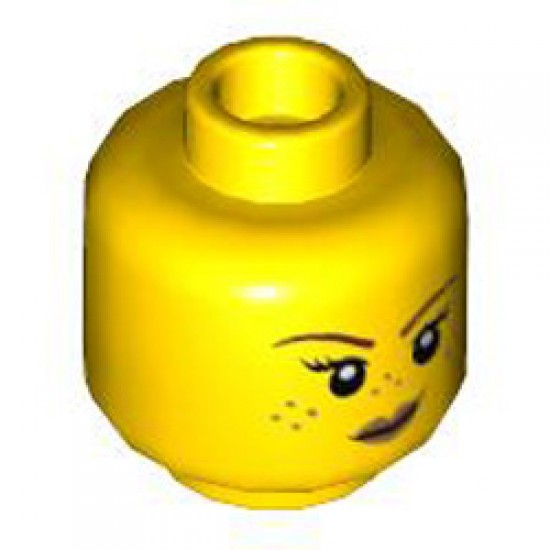 Mini Head Number 2589 Bright Yellow