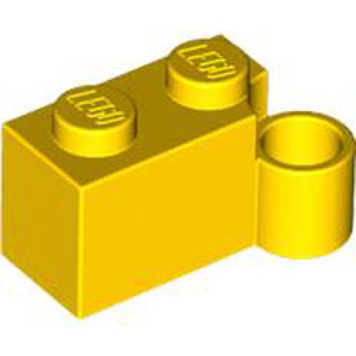 Hinge 1x2 Lower Part Bright Yellow