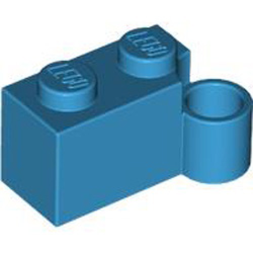 Hinge 1x2 Lower Part Dark Azur