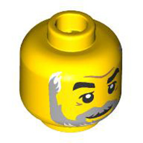Mini Head Number 2590 Bright Yellow