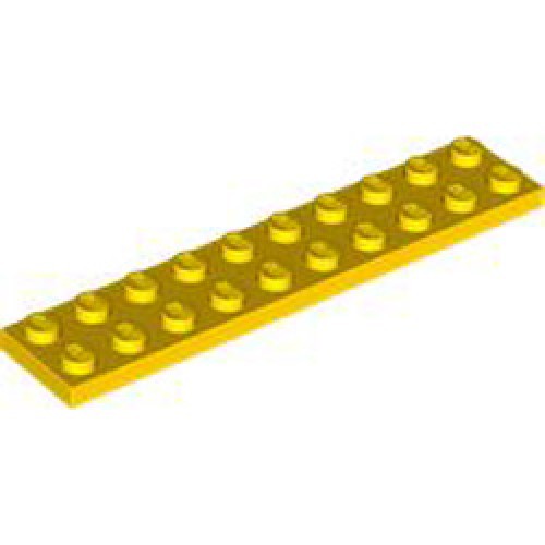 Plate 2x10 Bright Yellow