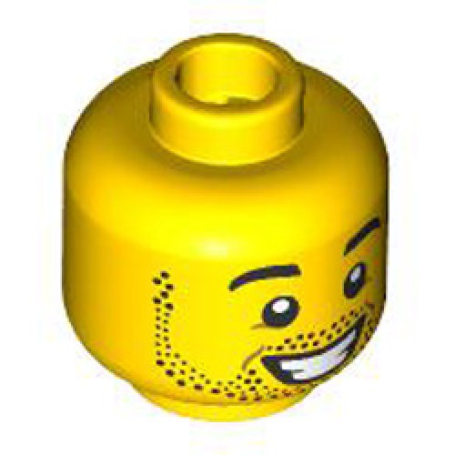 Mini Head Number 2594 Bright Yellow