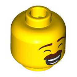 Mini Head Number 2614 Bright Yellow