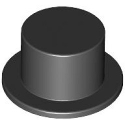 Top Hat - Mini Figure Black Top Hat - Mini Figure Black