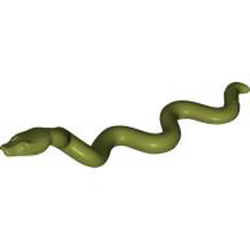 Snake Number 1 Olive Green