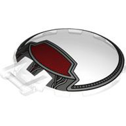 Cockpit Diameter 47.7 with Shaft Diameter 3.2 Number 15 Transparent White