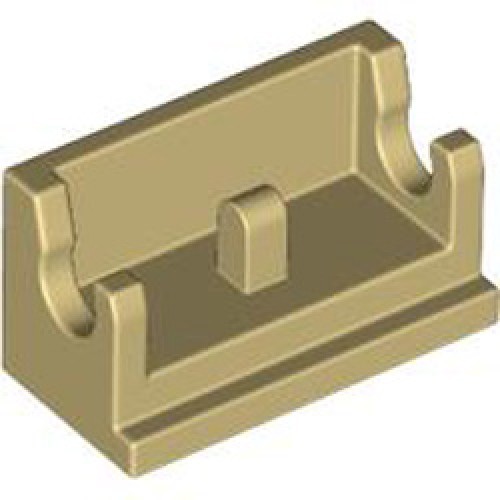 Rocker Bearing 1x2 Brick Yellow