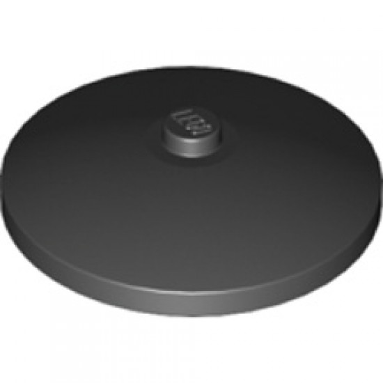 Round Plate Diameter 32x6.4 Black