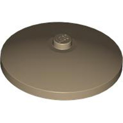 Round Plate Diameter 32x6.4 Sand Yellow