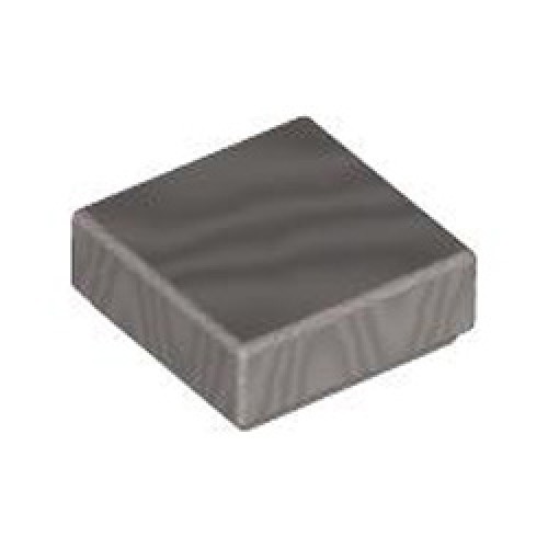 Flat Tile 1x1 Number 186 Silver Ink