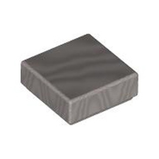 Flat Tile 1x1 Number 186 Silver Ink