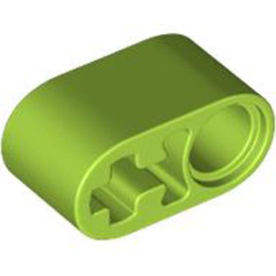 Beam 1x2 with Cross and Hole Bright Yellowish Green Beam 1x2 with Cross and Hole Bright Yellowish Green