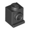 Angular Brick 1x1 Black