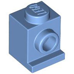 Angular Brick 1x1 Medium Blue