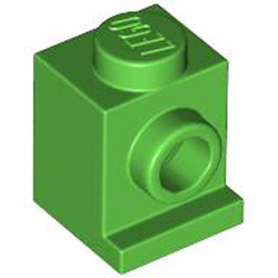 Angular Brick 1x1 Bright Green Angular Brick 1x1 Bright Green