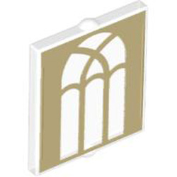 Glass for Frame 1x2x2 Number 6 Transparent White