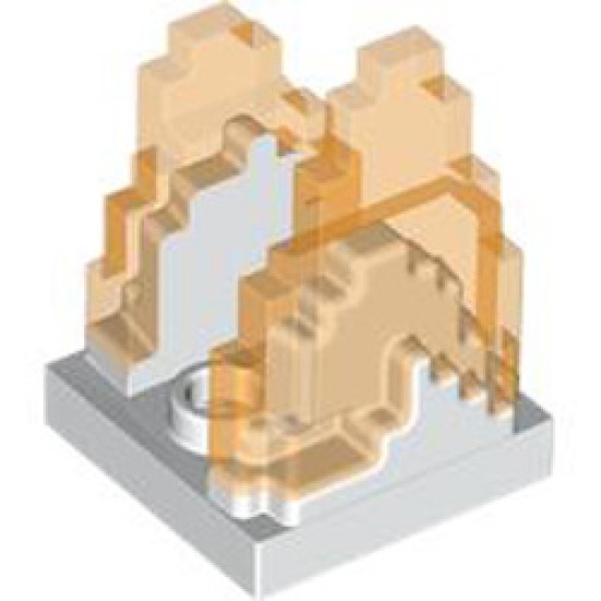 Mini Plate 2x2 White