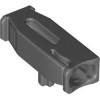 Shooter with Cross Axle Number 1 Dark Stone Grey