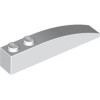 Brick 1x6 with Bow White