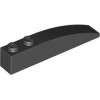 Brick 1x6 with Bow Black