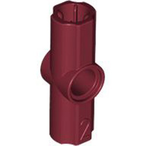 Angle Element 180 Degree [2] Dark Red