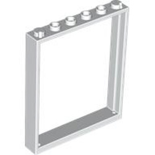 Frame 1x6x6 White