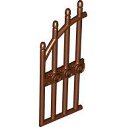 Lattice Lid 4x7 2/3 Reddish Brown