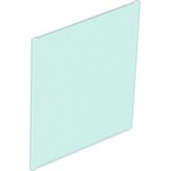 Glass for Frame 1x6x6 Transparent Light Blue