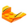 Wheelarch 2x4 Car Number 20 Bright Orange