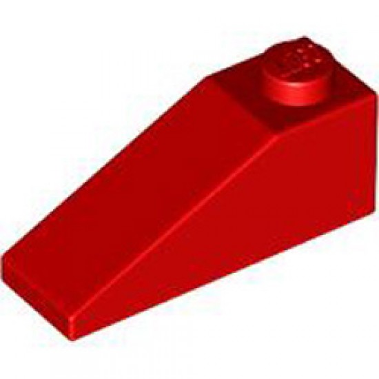 Roof Tile 1x3 / 25 Degree Bright Red
