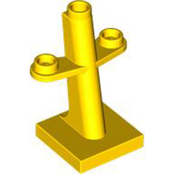 Lantern Mast 2x2x3 Bright Yellow