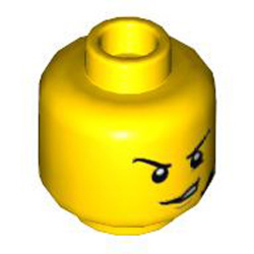 Mini Head Number 2786 Bright Yellow