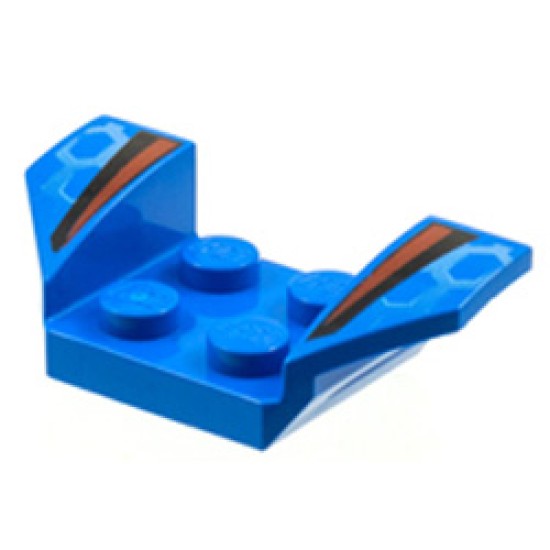 Wheel Arch 2x4 Lat Bright Blue