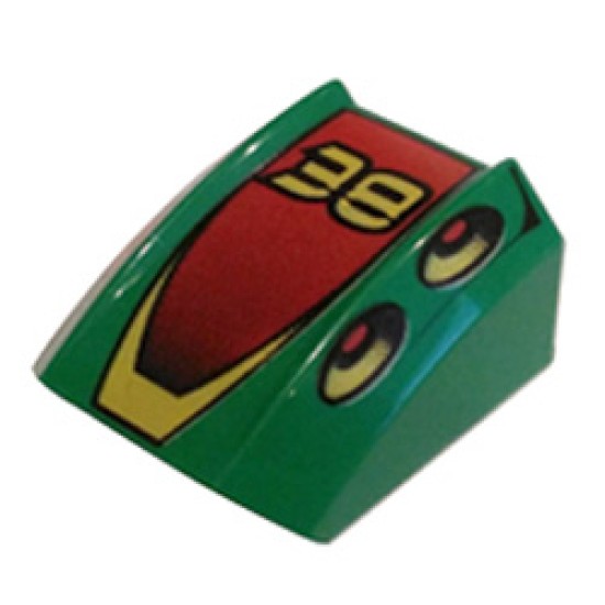 Front 2x2 Sport 38 Dark Green