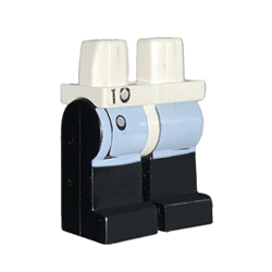 Mini Lower Body Number 57 White