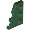 Left Plate 2x3 with Angle Earth Green
