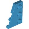 Left Plate 2x3 with Angle Dark Azur