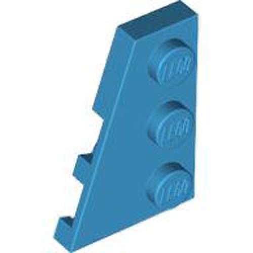 Left Plate 2x3 with Angle Dark Azur