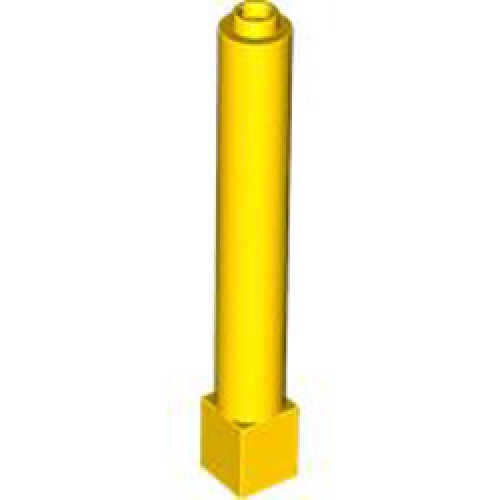 Column 1x1x6 Bright Yellow