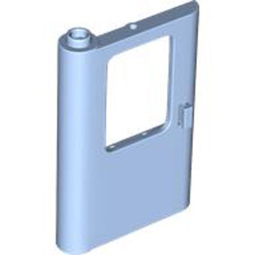 Left Door 1x4x5 Light Royal Blue