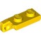 Plate 1x2 with Stub Vertical / End Bright Yellow