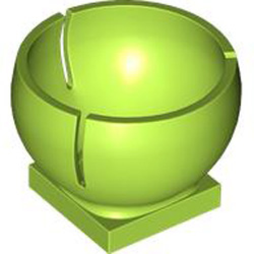 Saucer for Ball 3M Bright Yellowish Green