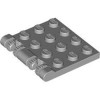 Roof 4x4 with Forks Medium Stone Grey