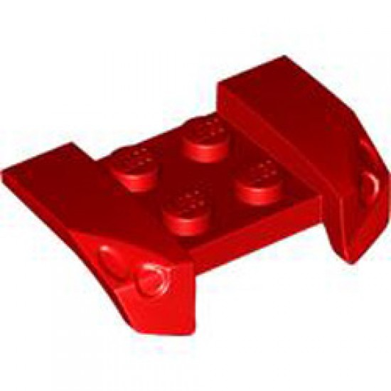 Racers Guard 2.5x4 Bright Red
