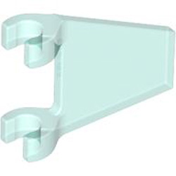 Banner 26 Degree with 2 Holders Transparent Light Blue